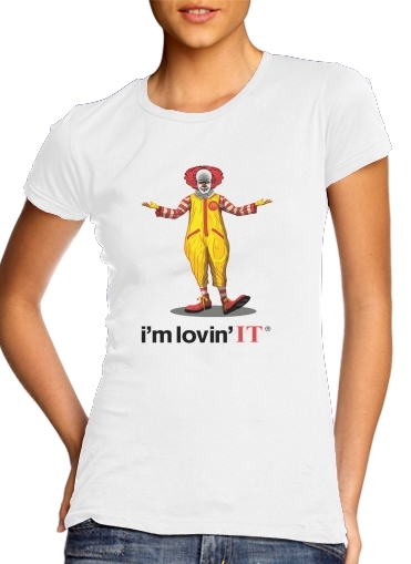 Mcdonalds Im lovin it - Clown Horror für Damen T-Shirt