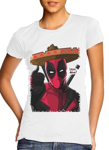 Mexican Deadpool für Damen T-Shirt