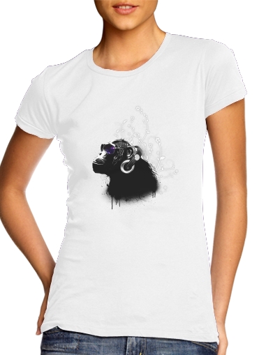 Affe Reisenden für Damen T-Shirt