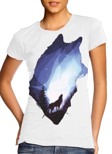 Mystic wolf für Damen T-Shirt