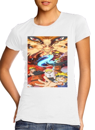 Naruto Evolution für Damen T-Shirt