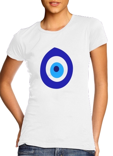nazar boncuk eyes für Damen T-Shirt
