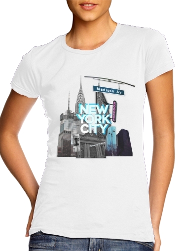 New York City II [blue] für Damen T-Shirt