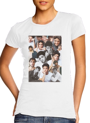 Noah centineo collage für Damen T-Shirt