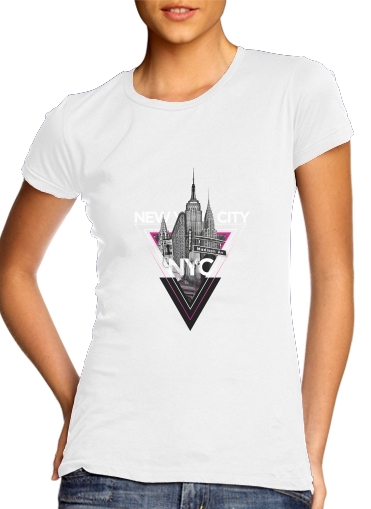 NYC V [pink] für Damen T-Shirt