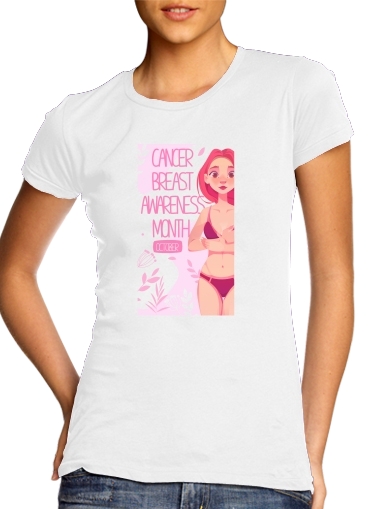 October breast cancer awareness month für Damen T-Shirt