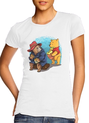 Paddington x Winnie the pooh für Damen T-Shirt