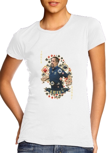 Poker: Franck Ribery as The Joker für Damen T-Shirt