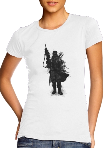 Post Apocalyptic Warrior für Damen T-Shirt
