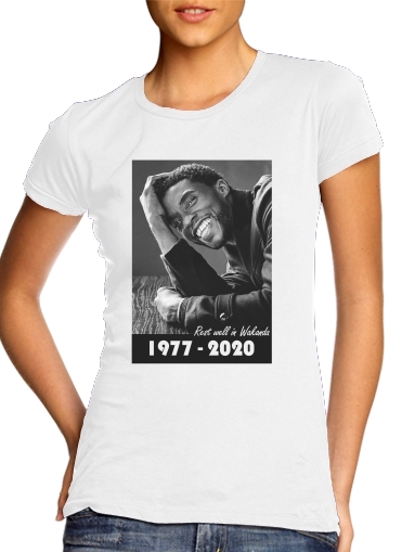 RIP Chadwick Boseman 1977 2020 für Damen T-Shirt