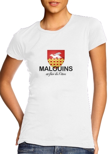 Saint Malo Blason für Damen T-Shirt