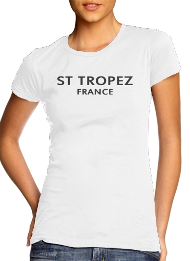 Saint Tropez France für Damen T-Shirt