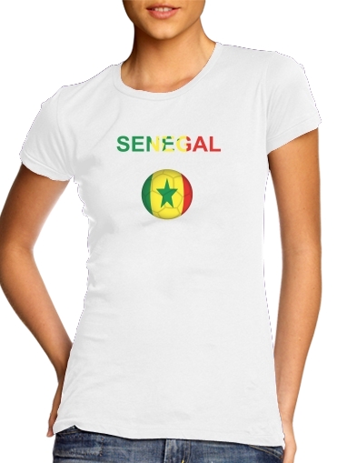 Senegal Football für Damen T-Shirt