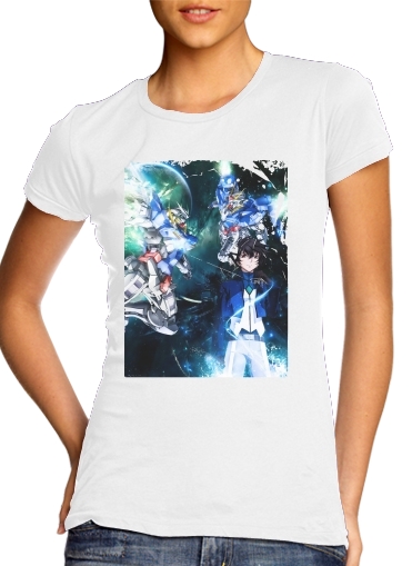 Setsuna Exia And Gundam für Damen T-Shirt