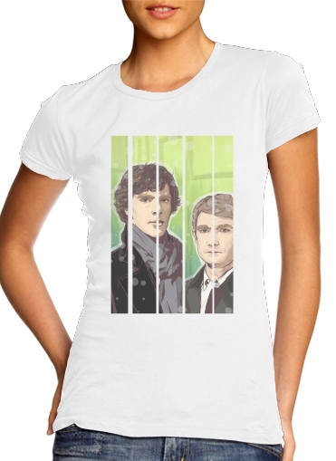 Sherlock and Watson für Damen T-Shirt