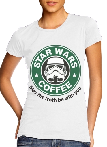 Stormtrooper Coffee inspired by StarWars für Damen T-Shirt