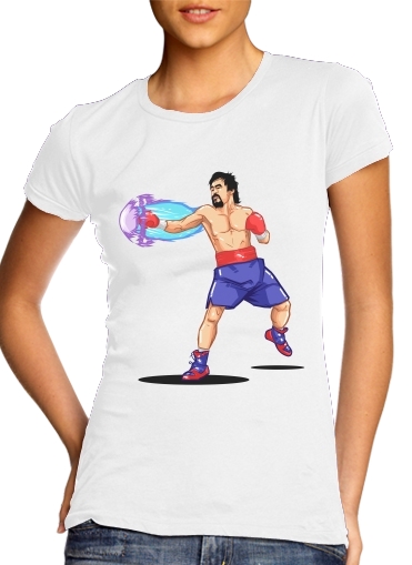 Street Pacman Fighter Pacquiao für Damen T-Shirt