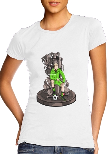 The King on the Throne of Trophies für Damen T-Shirt