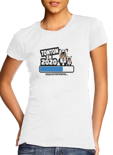 Tonton en 2020 Cadeau Annonce naissance für Damen T-Shirt