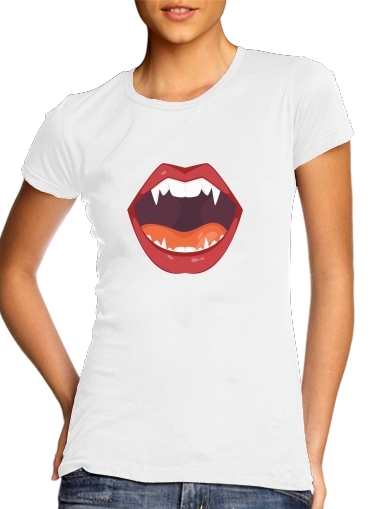 Vampire Mouth für Damen T-Shirt