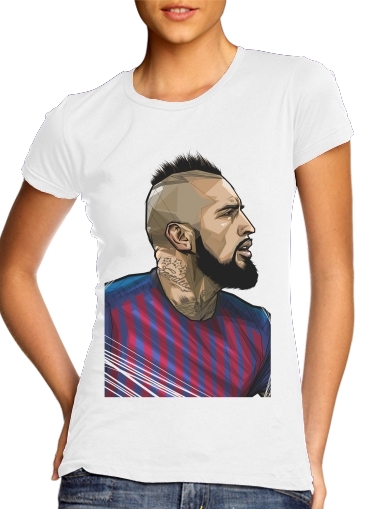 Vidal Chilean Midfielder für Damen T-Shirt