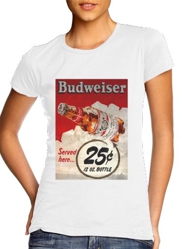 Vintage Budweiser für Damen T-Shirt