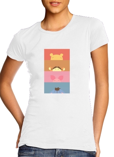 Winnie the pooh team für Damen T-Shirt