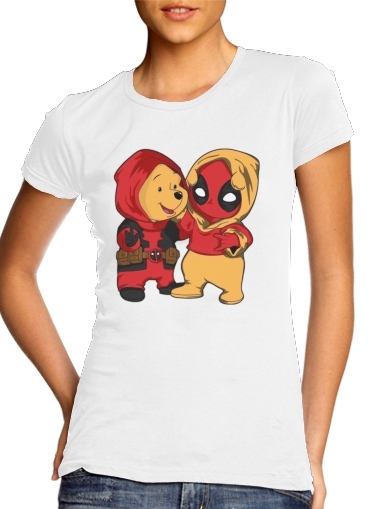 Winnnie the Pooh x Deadpool für Damen T-Shirt