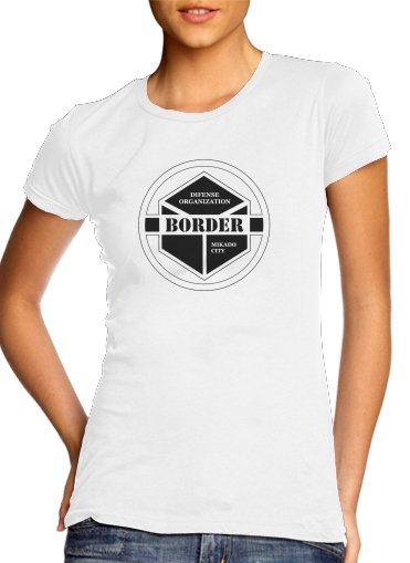 World trigger Border organization für Damen T-Shirt