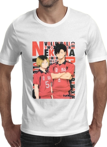  Haikyuu Nekoma für Männer T-Shirt