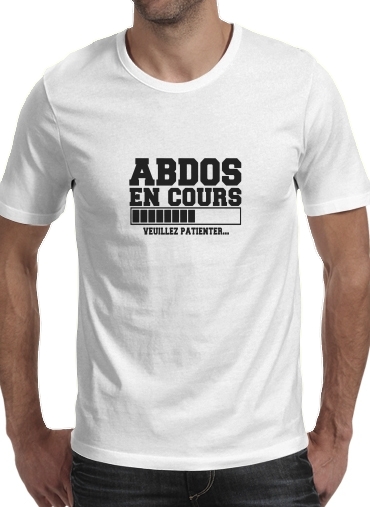 Abdos en cours für Männer T-Shirt