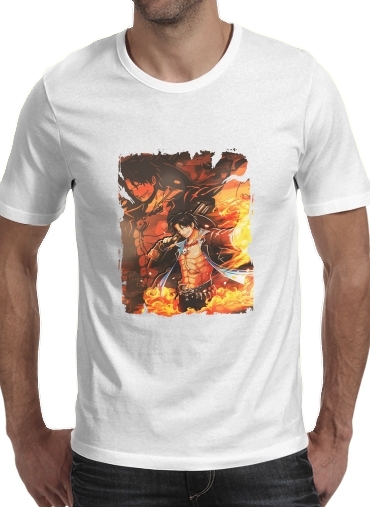 Ace Fire Portgas für Männer T-Shirt