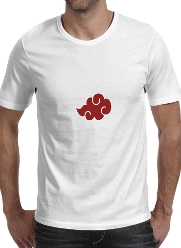 Akatsuki Cloud REd für Männer T-Shirt