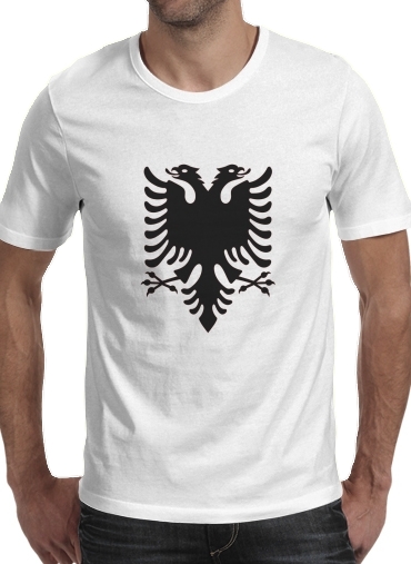 Albanie Painting Flag für Männer T-Shirt