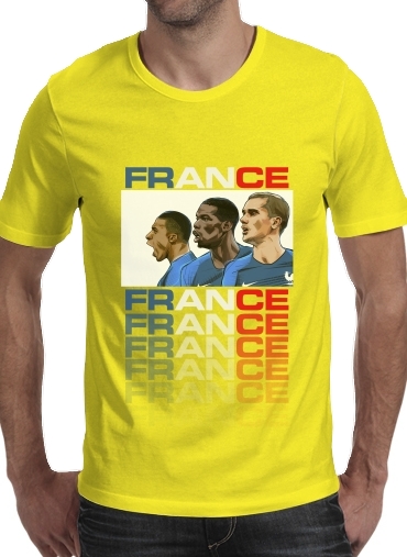 Allez Les Bleus France  für Männer T-Shirt