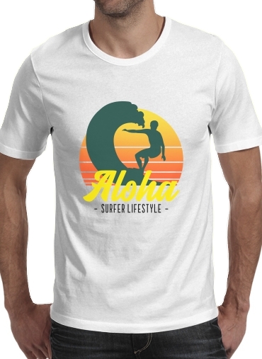 Aloha Surfer lifestyle für Männer T-Shirt