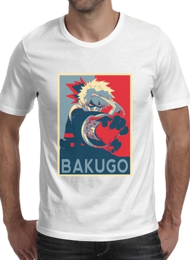Bakugo Katsuki propaganda art für Männer T-Shirt