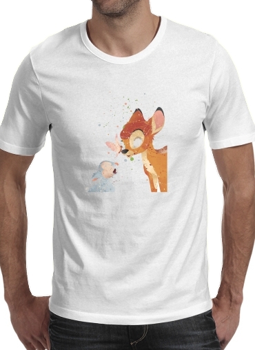Bambi Art Print für Männer T-Shirt