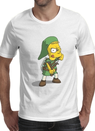 Bart X Link für Männer T-Shirt
