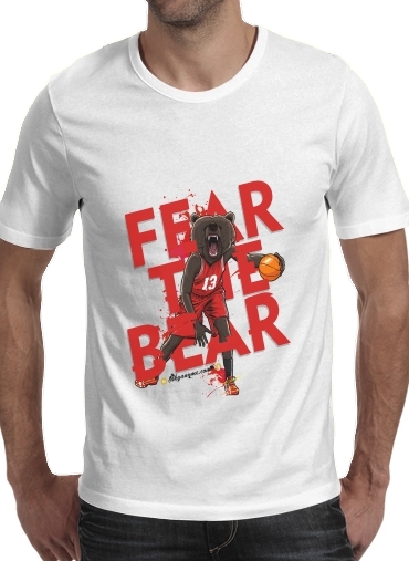Beasts Collection: Fear the Bear für Männer T-Shirt