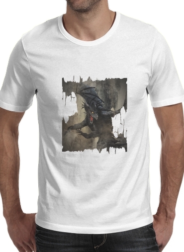 Black Dragon für Männer T-Shirt