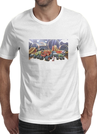 Blaze Cars für Männer T-Shirt
