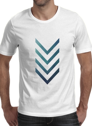 Blue Arrow  für Männer T-Shirt