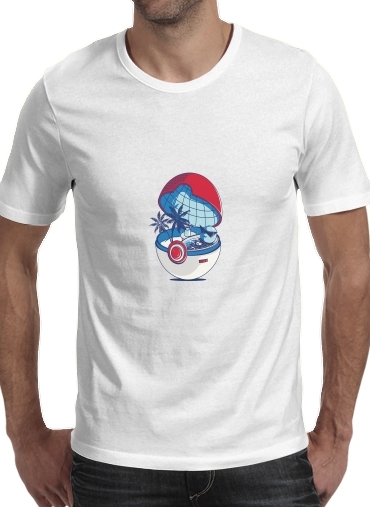 Blue Pokehouse für Männer T-Shirt