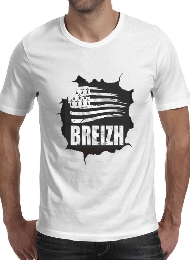 Breizh Bretagne für Männer T-Shirt