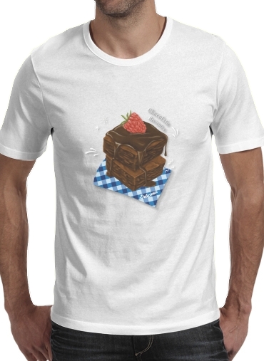 Brownie Chocolate für Männer T-Shirt