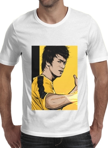 Bruce The Path of the Dragon für Männer T-Shirt