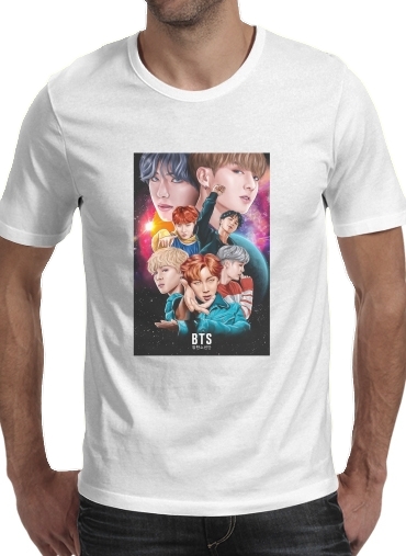 BTS DNA FanArt für Männer T-Shirt