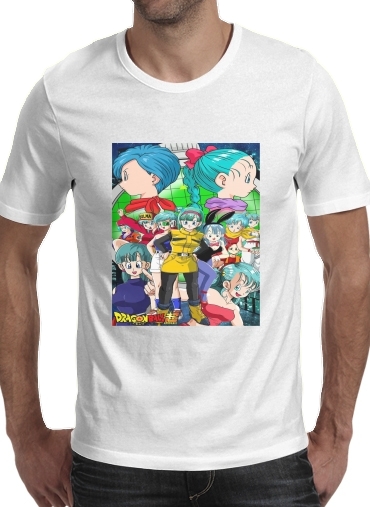 Bulma Dragon Ball super art für Männer T-Shirt