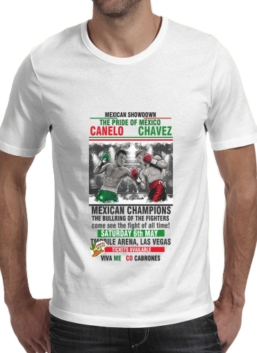 Canelo vs Chavez Jr CincodeMayo  für Männer T-Shirt